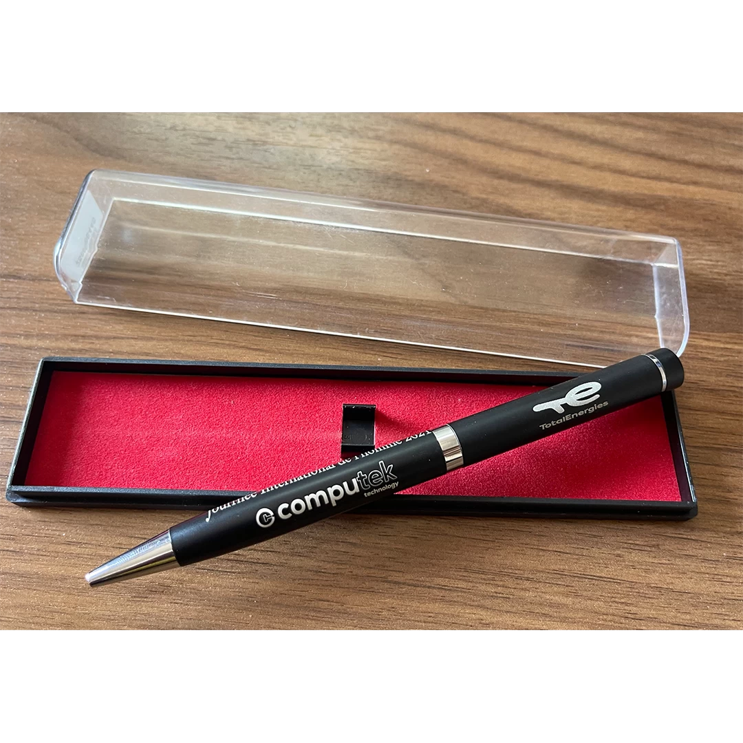 Stylo luxe avec boite à graver